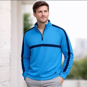 Dunning Golf Quarter Zip Pull Over Shirt Men’s Size L